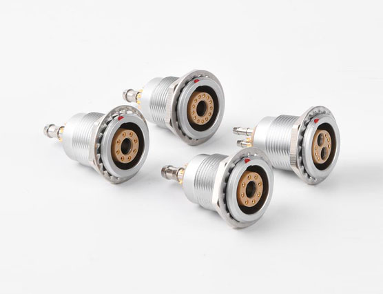 氣、電、同軸混裝航空插座