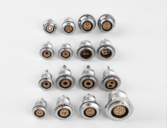 氣、電、同軸混裝航空插座